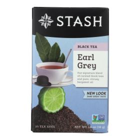 Stash Tea Earl Grey - 20 Tea Bags - Case Of 6