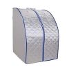 Portable Infrared Sauna Tent Personal Sauna, One Person Sauna Room Full Body for Home Spa Relaxation, Far Infrared FIR Heating, with Heating Foot Cush