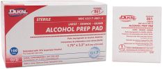 Dukal Case of 500 Cross Kittner Dissectors 9/16" x 1/4". Sterile White Gauze Sponges for Wound prepping and Cleansing. Soft and Absorbent. Single use.