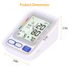 Automatic Arm Blood Pressure Monitor Digital BP Cuff Pulse Heart Rate Machine Voice Pulse Meter