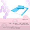 Dukal Fluff Underpads 23 x 36. Pack of 50 Disposable Underpads for Incontinence; General procedures and Wound Care. High Absorption. Blue Polypropylen