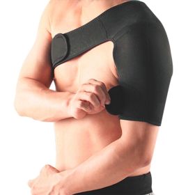 Shoulder Support Brace Rotator Cuff Support Wrap Strap Compression Therapy Sleeve with Adjustable Straps for Arthritis Bursitis Tendonitis Arm AC Join (Type: Left Brace)