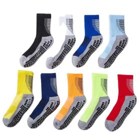 Soccer Anti-Slip Socks (Color: Black)